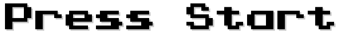 Press Start K font